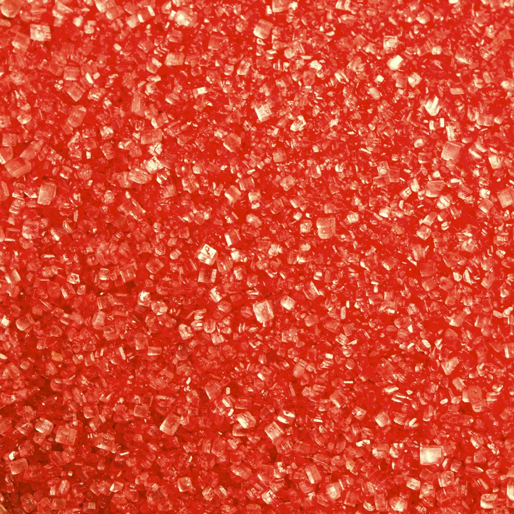 Cukrový koláč Decora – červený, 100g