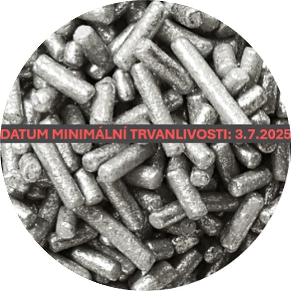 Cukrové zdobenie ryže, strieborná 25g