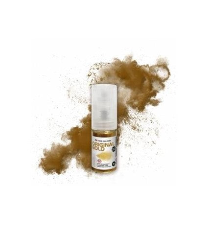 Dekoratívna prachová perleťová farba Fractal - Sparkling Gold (3,5 g)