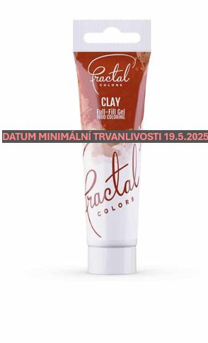 Gélová farba Fractal - Clay/íl (30 g)
