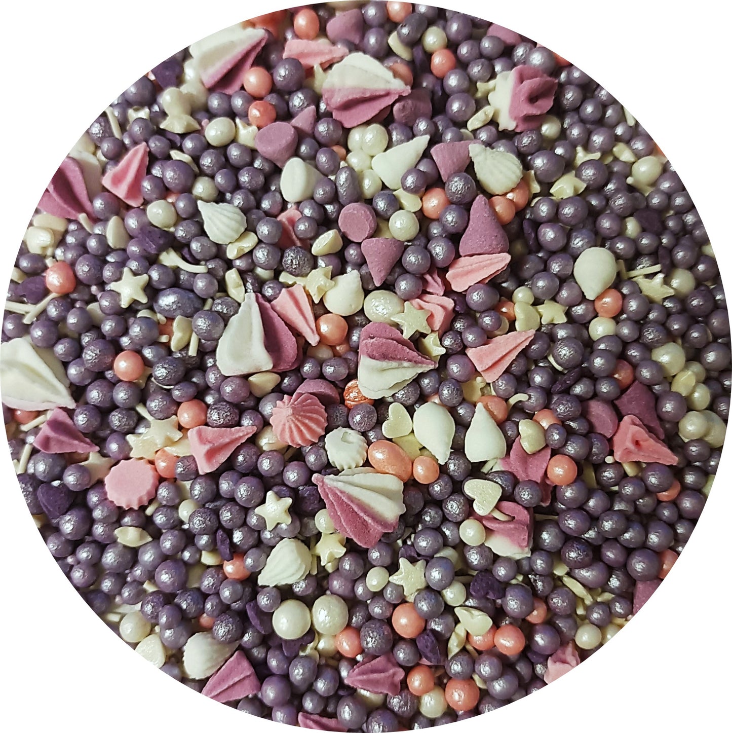 Cukrové zdobenie zlatý mix, 20g