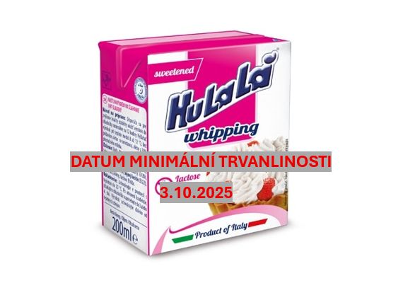 Rastlinná šľahačka Hulala, 500ml