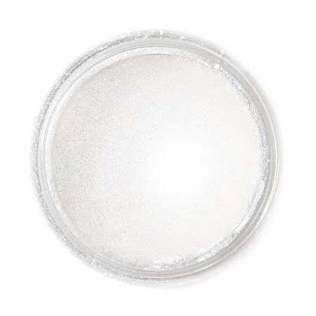 Dekoratívna prachová perleťová farba Fractal - Pearl White (3,5 g)