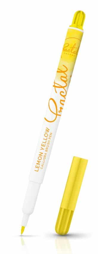 Jedlý fix Fractal - Lemon yellow