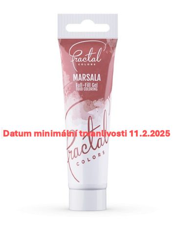 Gélová farba Fractal - Marsala (30 g) ZĽAVA