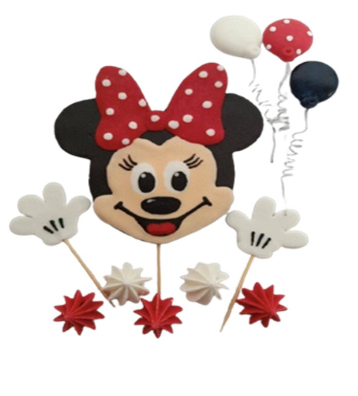Minnie │ Sada cukrových ozdôb