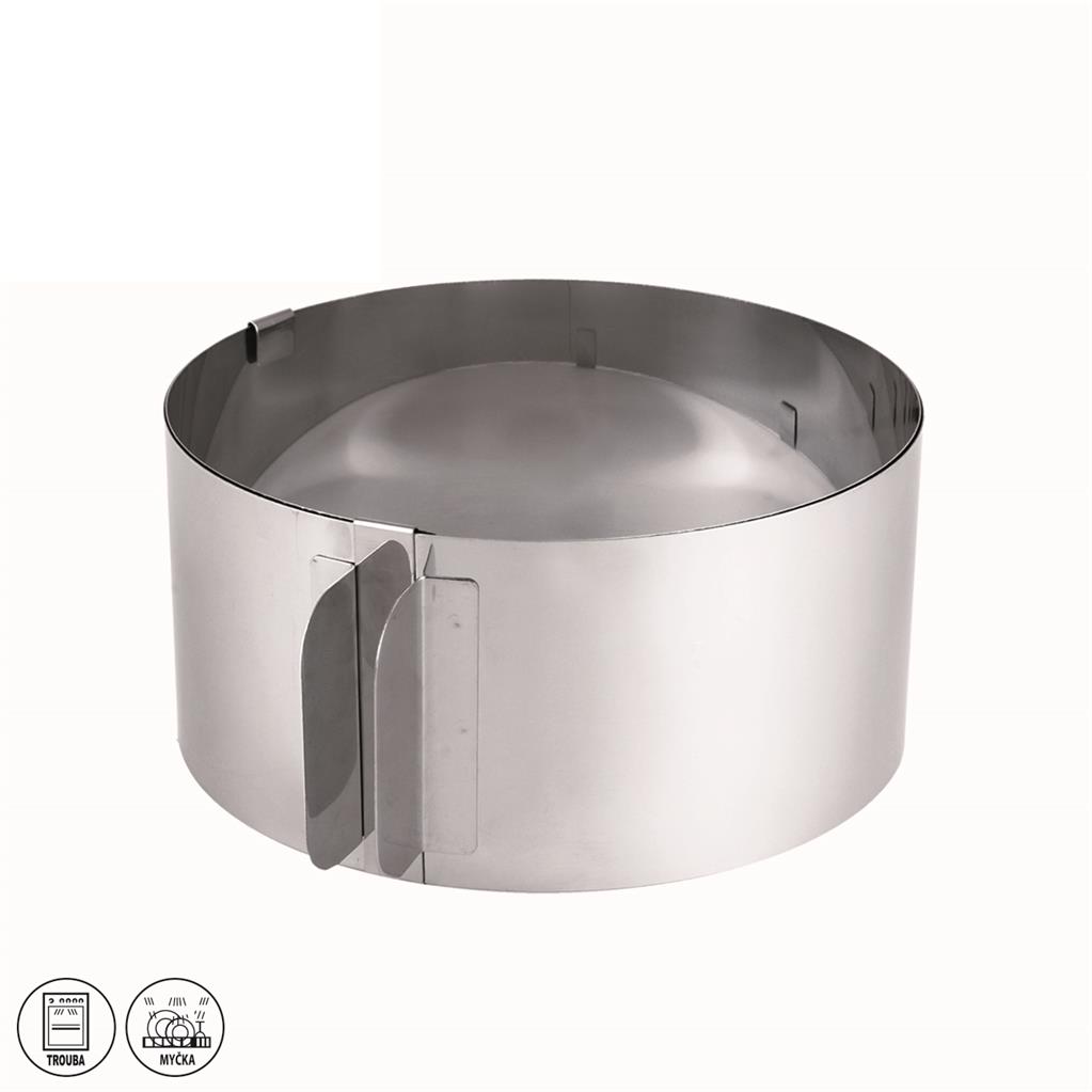 Forma nerez posuvná/kulatá DORT