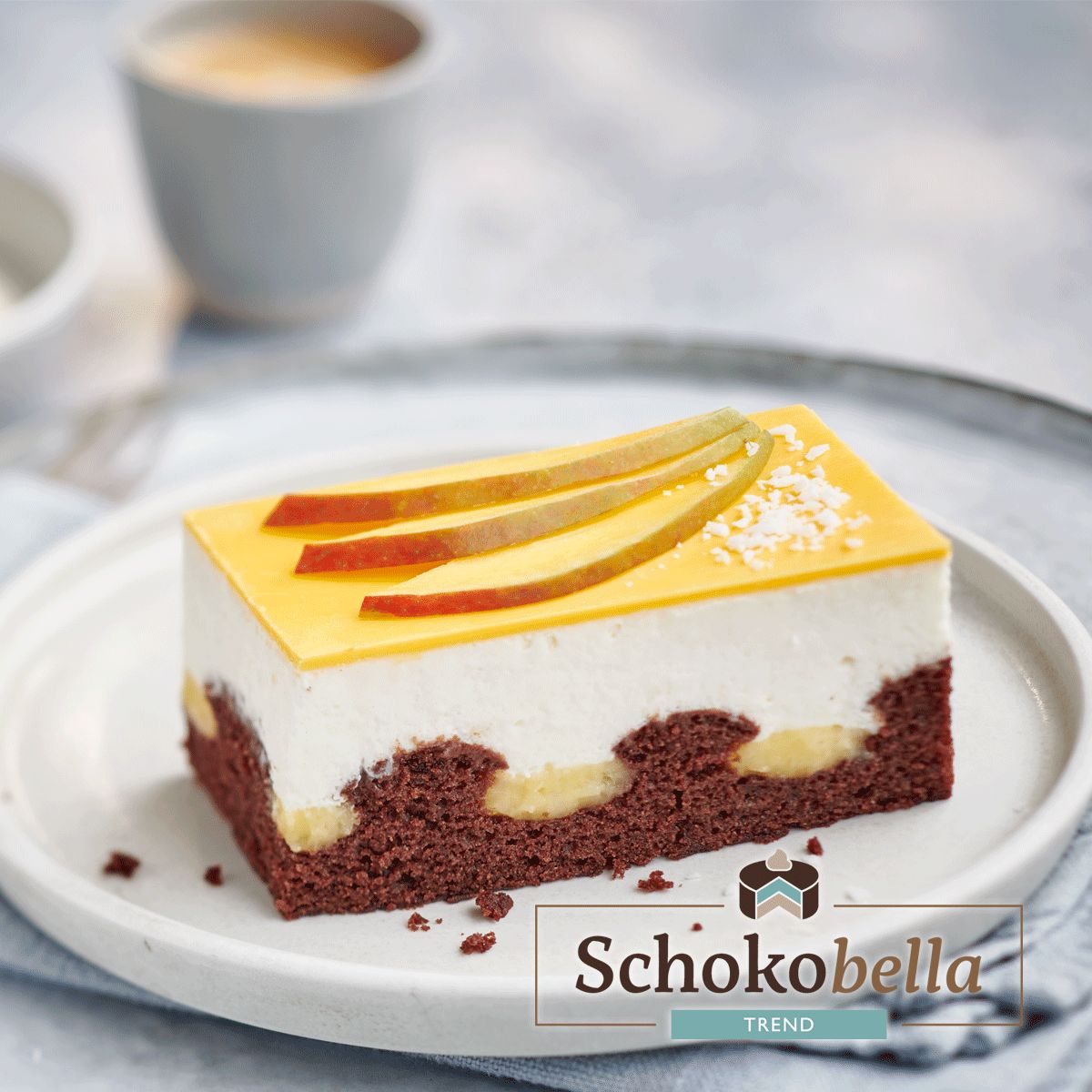 Schokobella náplň/poleva mango 200g