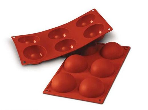 Silikónová forma pologule priemer 5cm