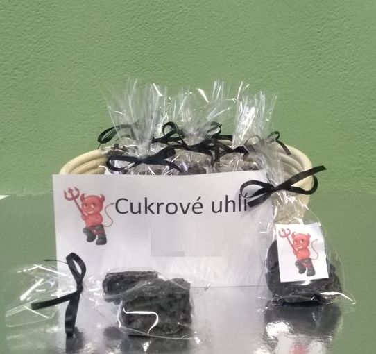 Cukrové uhlie, sáček