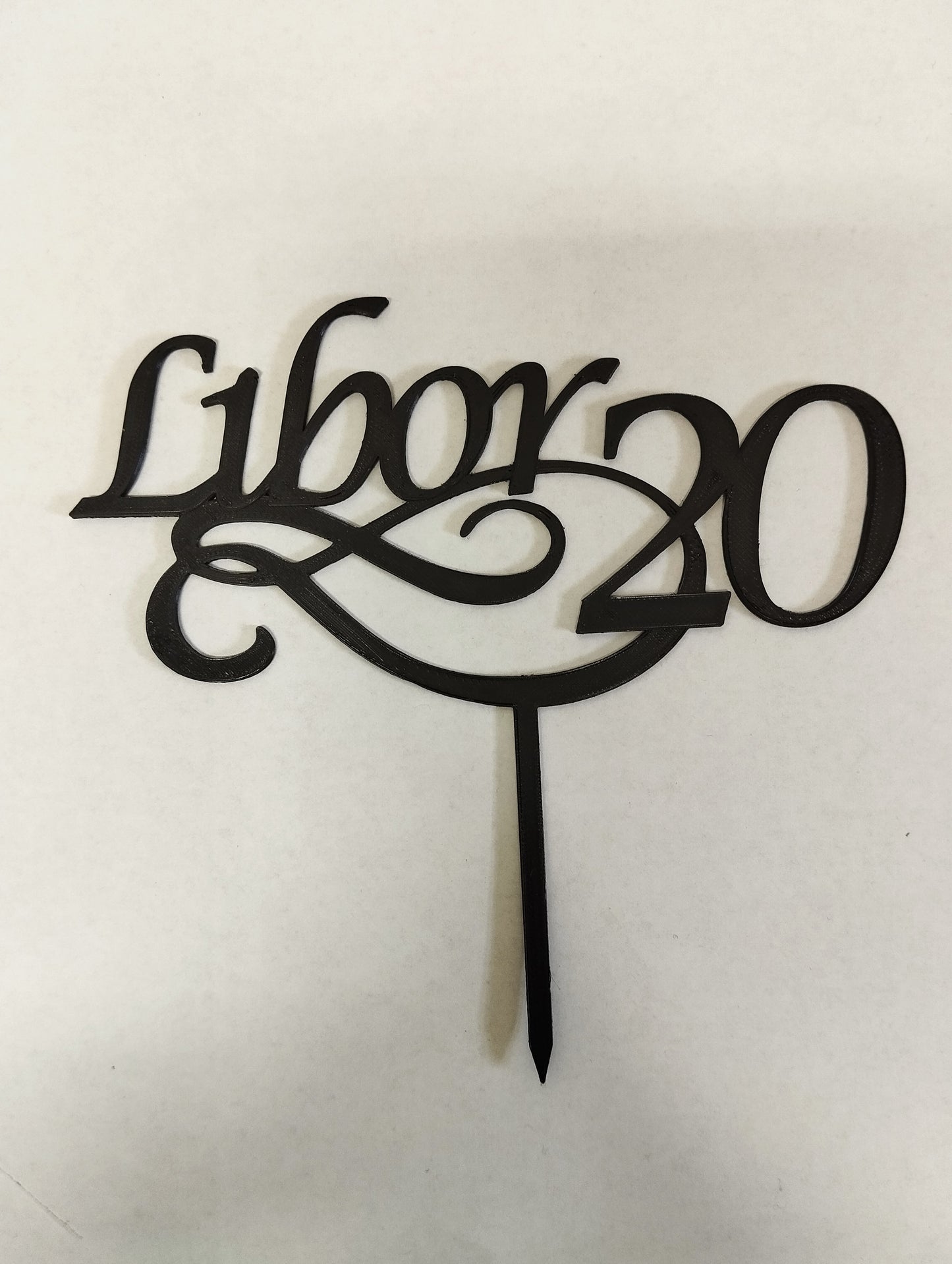 Zápich Rozárka kaligraficky