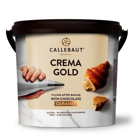 Náplň s bílou čokoládou s karamelem, C Crema Gold filling 5kg