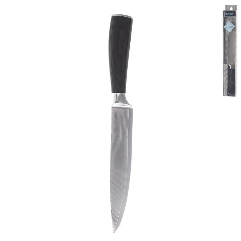 Nůž kuchynský 17,5cm damašková ocel, pakka