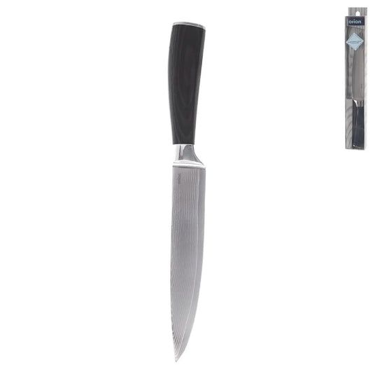 Nůž kuchynský 17,5cm damašková ocel, pakka