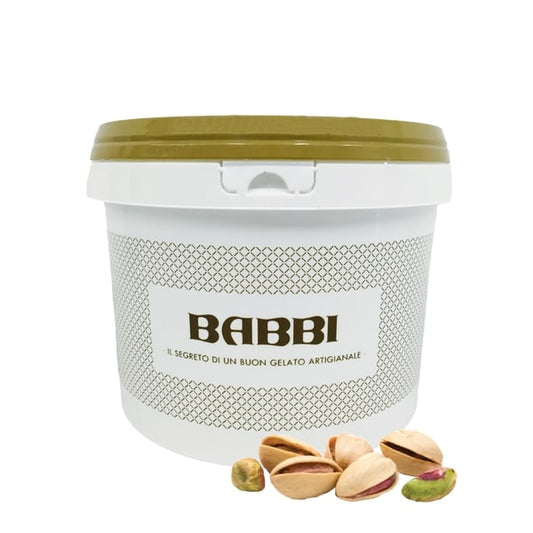 Pistáciová pasta BABBI pasta PISTACCHIO 100% de luxe 4x3kg