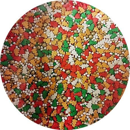 Cukrové zdobenie zlatý mix, 20g