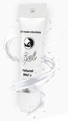 Dekorativní Gelová barva Fractal - Biely sneh (50 g)