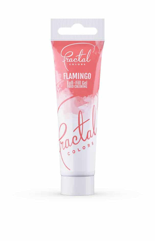 Gelová barva Fractal - Flamingo/ plameňák (30 g)