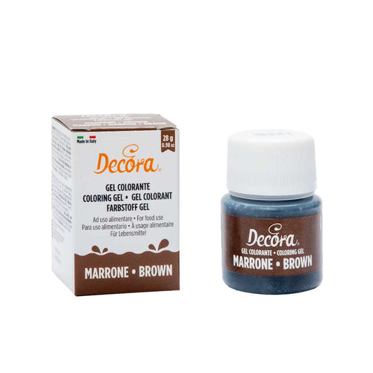 Gelová barva Decora - Hnedá | Hnědá (28 g)