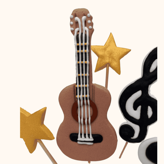 Gitara │ Sada cukrových ozdôb