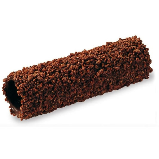 Vaflová trubička v kakaové polevě s kakaové křupinkami BUSSY CANNOLO CACAO pr.1,9, d. 10cm 112ks