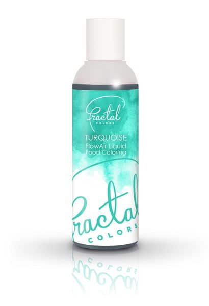 Airbrush barva tekutá Fractal - Turquoise, 100 ml