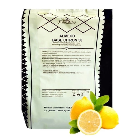 Zmrzlinová báze ALM BASE CITRON 50, 1kg