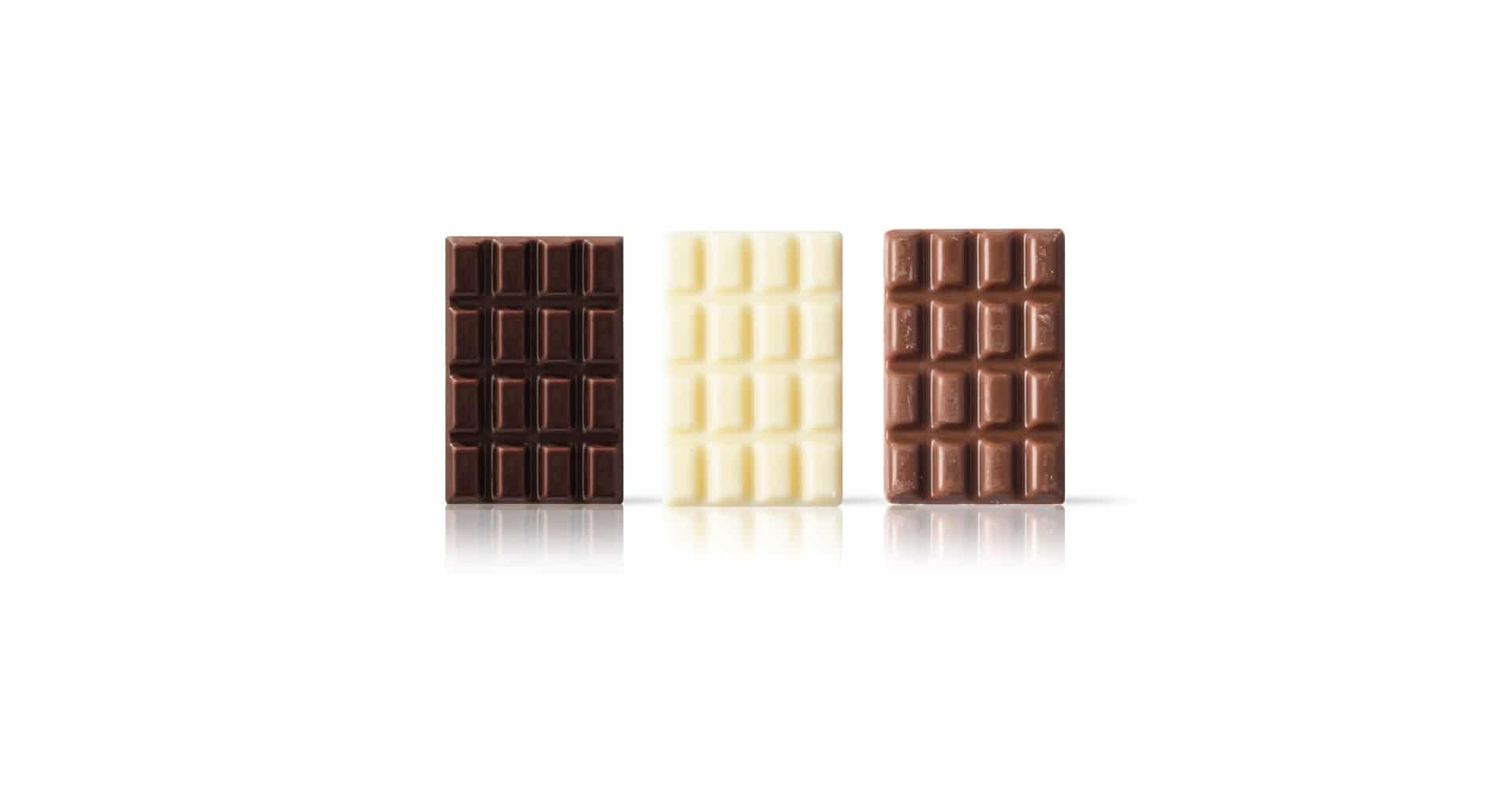 Čokoládová dekorace MINI ČOKOLÁDKY, 9ks