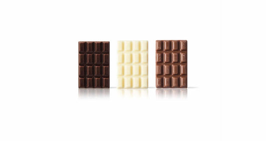 Čokoládová dekorace MINI ČOKOLÁDKY, 9ks
