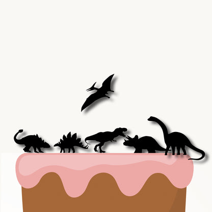 Zápich mini, Sada Dinosaury 6ks