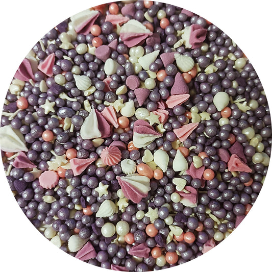 Cukrové zdobenie zlatý mix, 20g