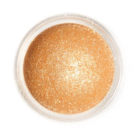 Dekoratívna prachová perleťová farba Fractal - Sparkling Gold (3,5 g)