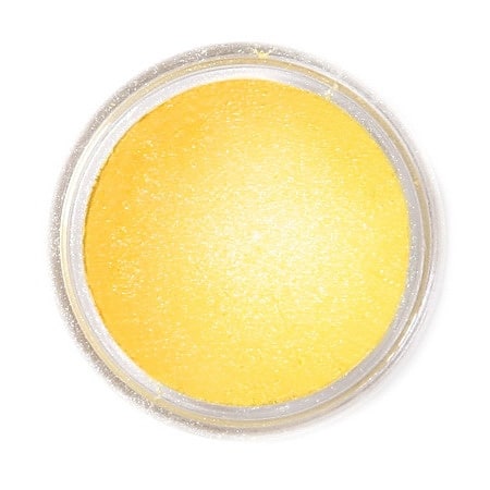 Jedlá prachová perleťová farba Fractal - Sunflower Yellow (1,5 g)