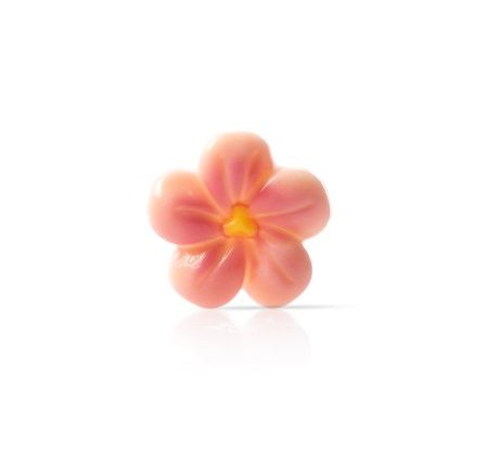 Čokoládová dekorace TŘEŠŇOVÝ KVÍTEK , 10ks