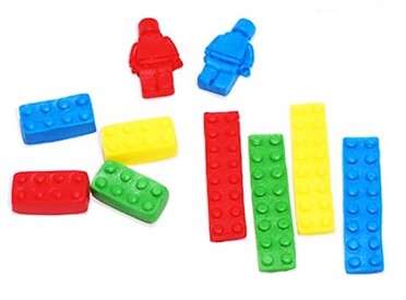 Lego s panáčikmi │ Cukrová dekorácia