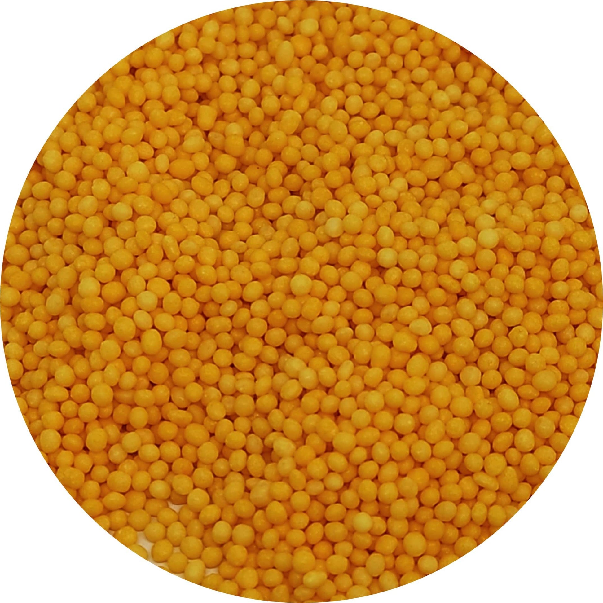 Cukrový máček oranžový, 25g