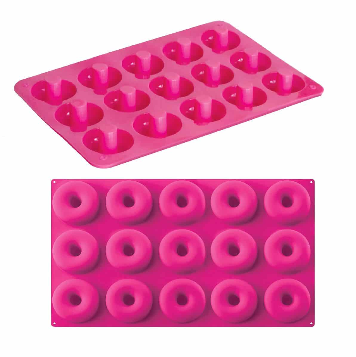 Mini donuty 15 kusů | Silikonová forma