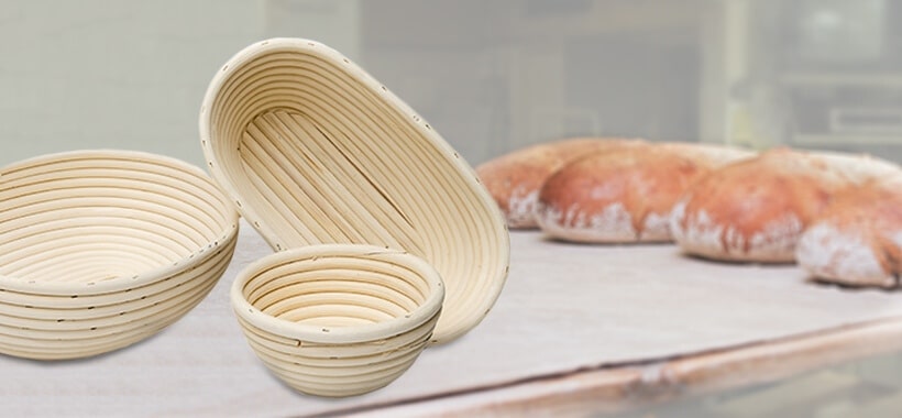 Ošatka rattanová - ovál, 24 cm