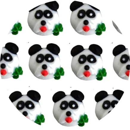 Cukrová ozdoba panda