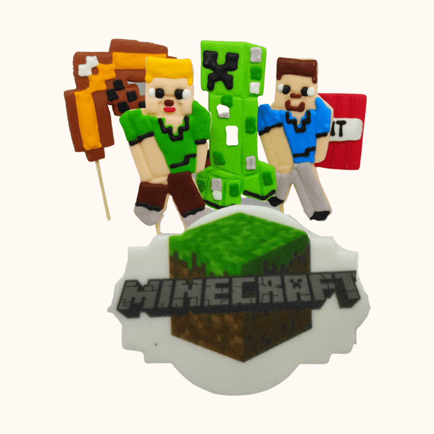 MINECRAFT │ Sada cukrových ozdob