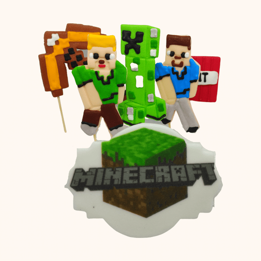 MINECRAFT │ Sada cukrových ozdob