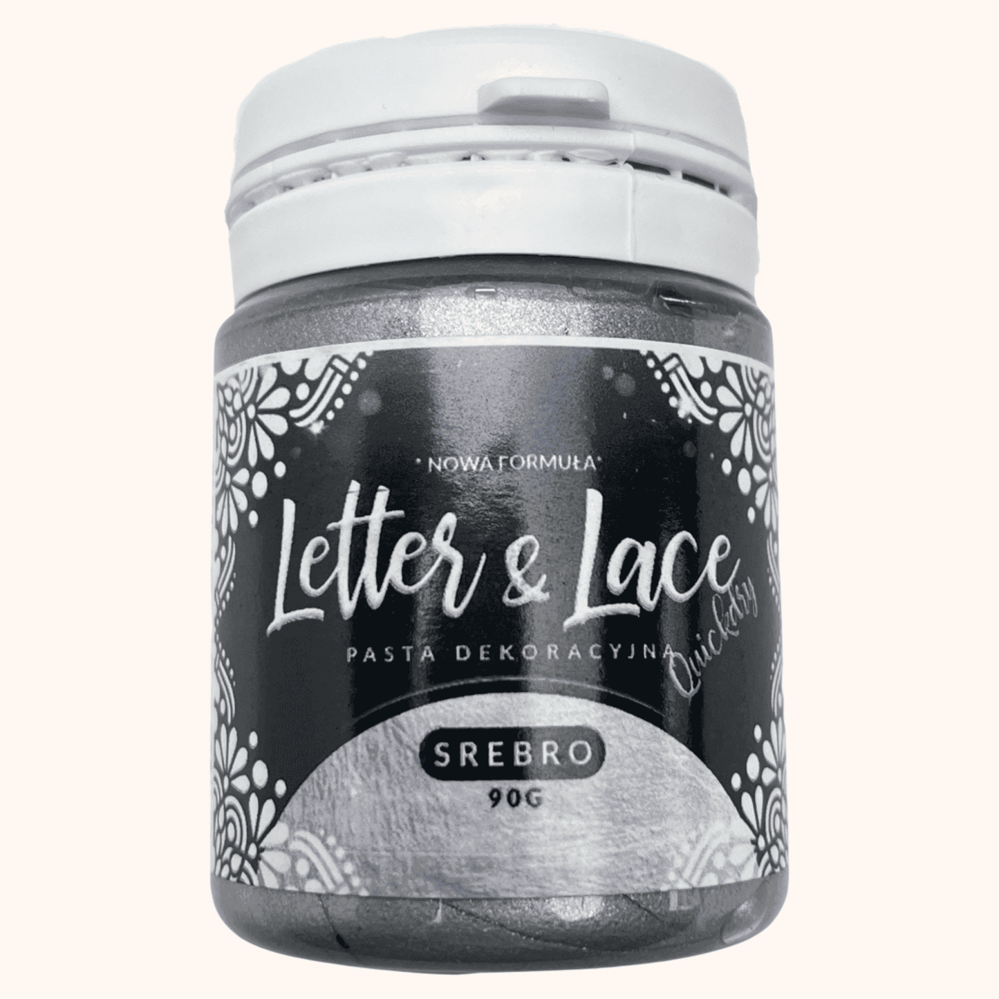 Hotová hmota na jedlo kraja stříbrná (90 g) 