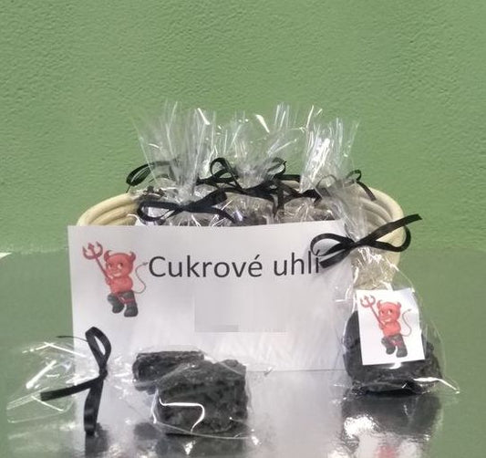 Cukrové uhlie, sáček