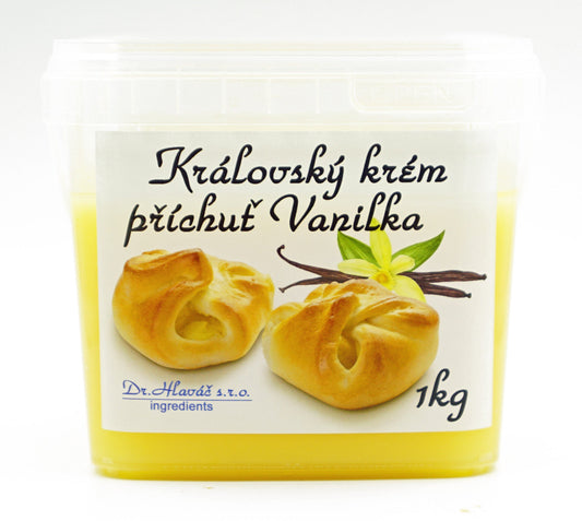 Královský krém s vanilkovou příchutí, 1kg