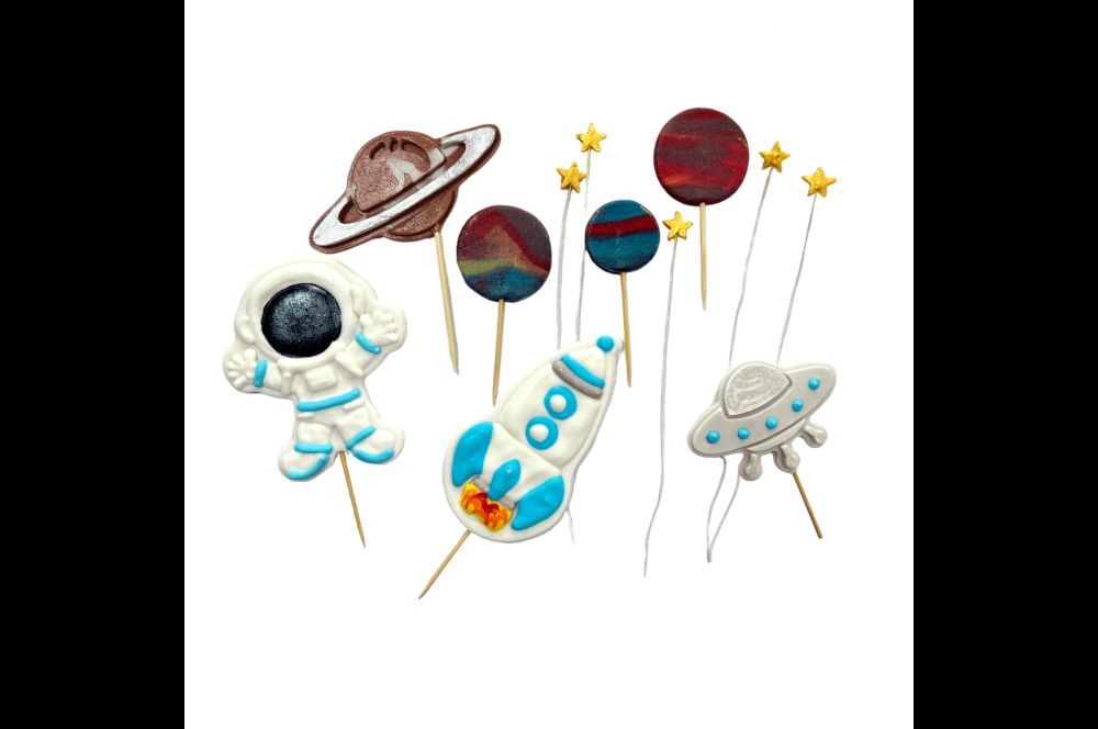 Vesmír │Sada cukrových ozdob