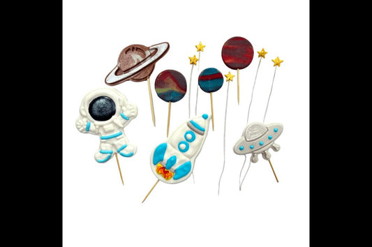 Vesmír │Sada cukrových ozdob